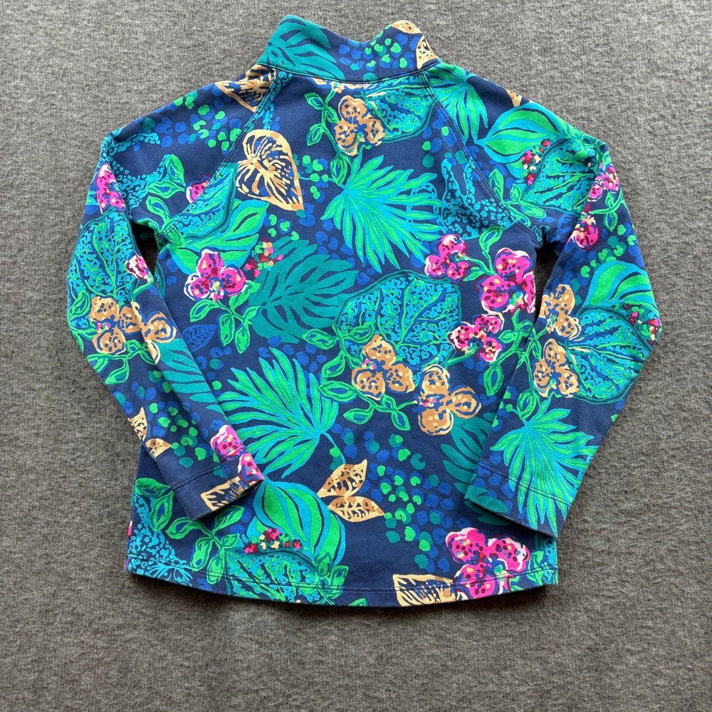 Lilly Pulitzer Life Of The Party Little Skipper Popover 1/4 Zip‎ Girls M (6-7) - Picture 10 of 10